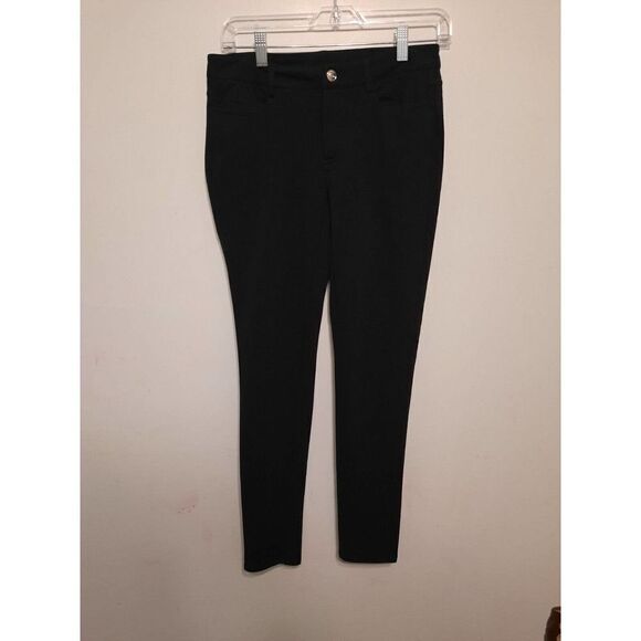 Michael Kors Womens Size 2 Black Pants Slim Skinny Leg Stretch Work Pants - Picture 1 of 5